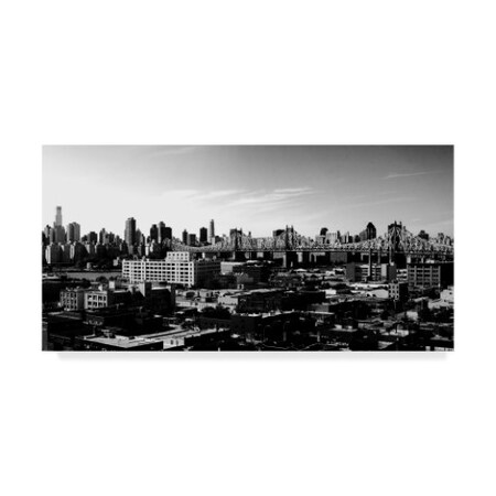 Trademark Fine Art Jeff Pica 'Panorama Of Nyc Ii' Canvas Art, 10x19 WAG03414-C1019GG